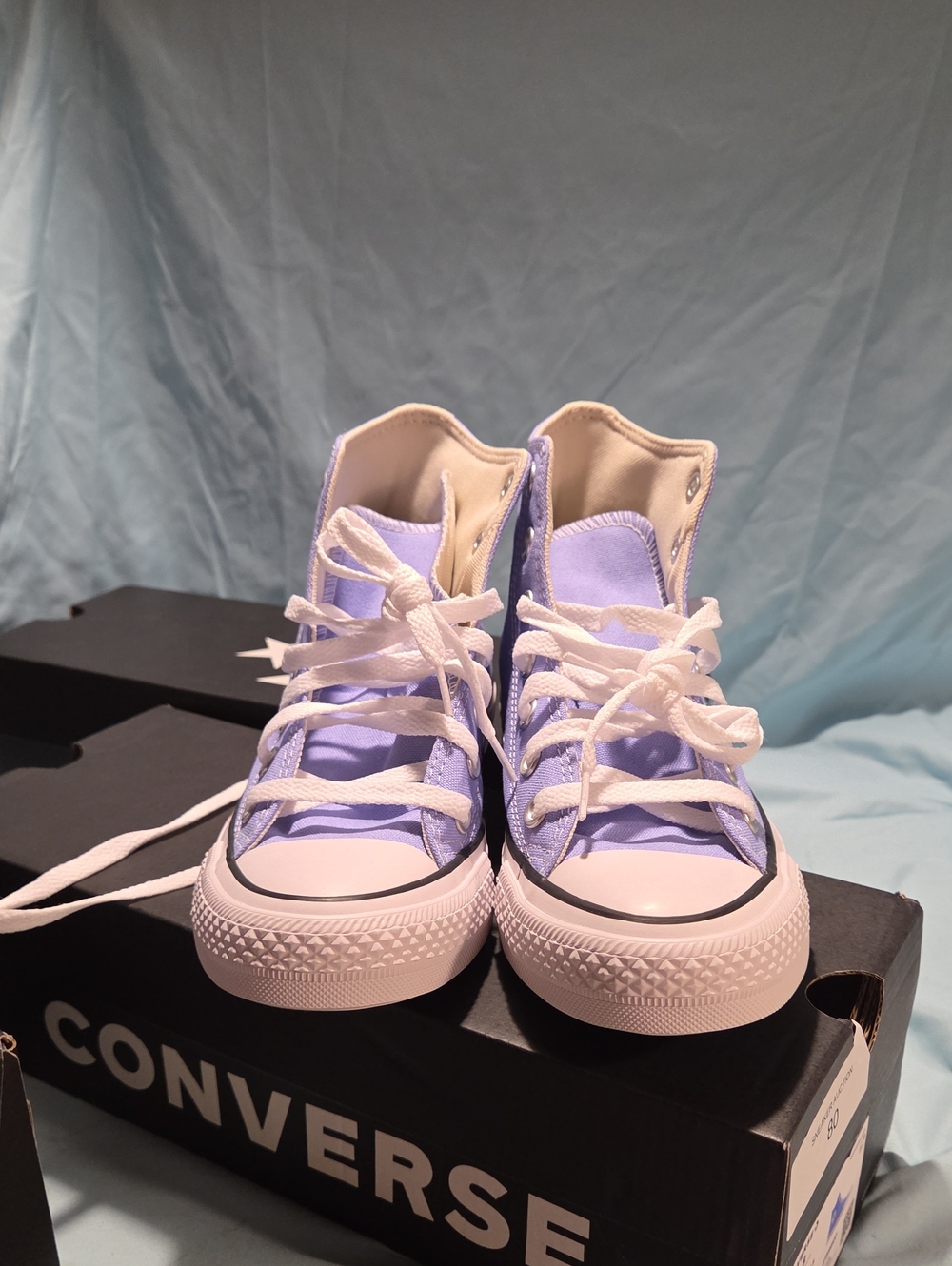 Converse Chuck Taylor All Star Hi Very Peri Purple High Top Sneakers A15950F NIB
